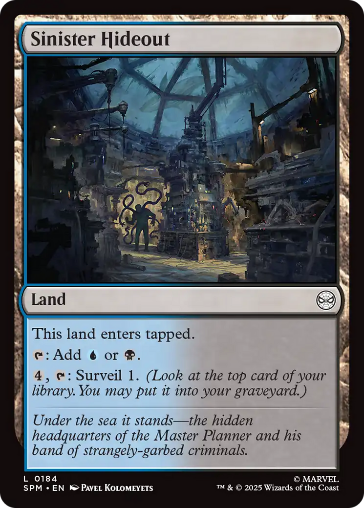 Sinister Hideout [Marvel's Spider-Man] | Eastridge Sports Cards & Games