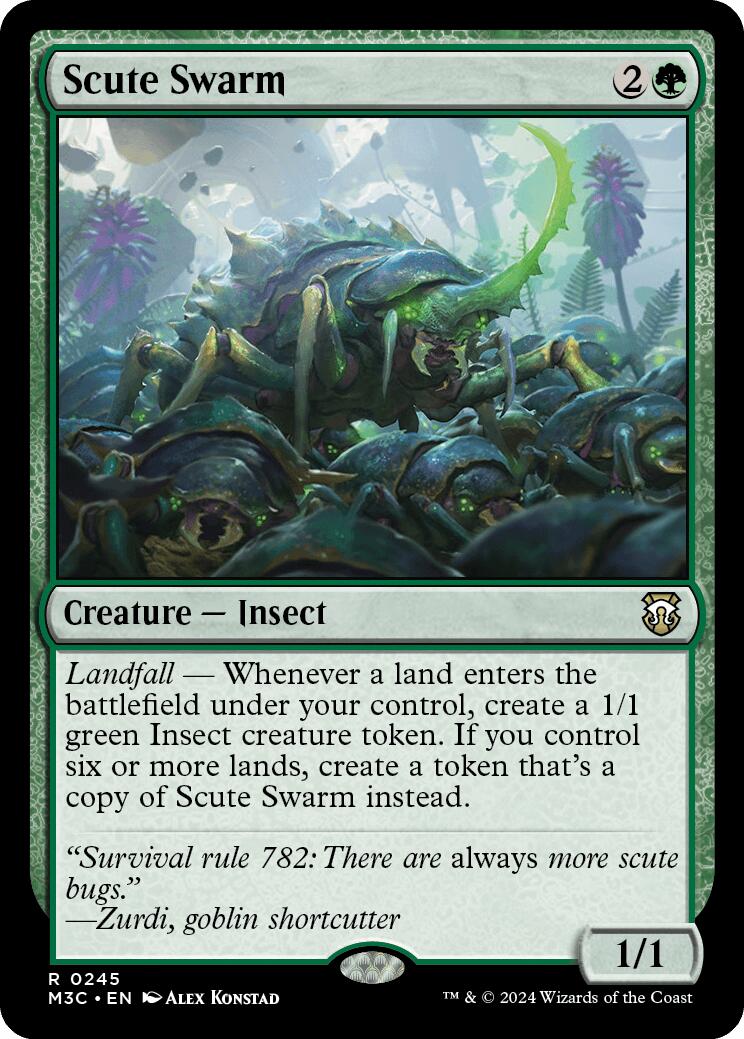 Scute Swarm [Modern Horizons 3 Commander] | Eastridge Sports Cards & Games