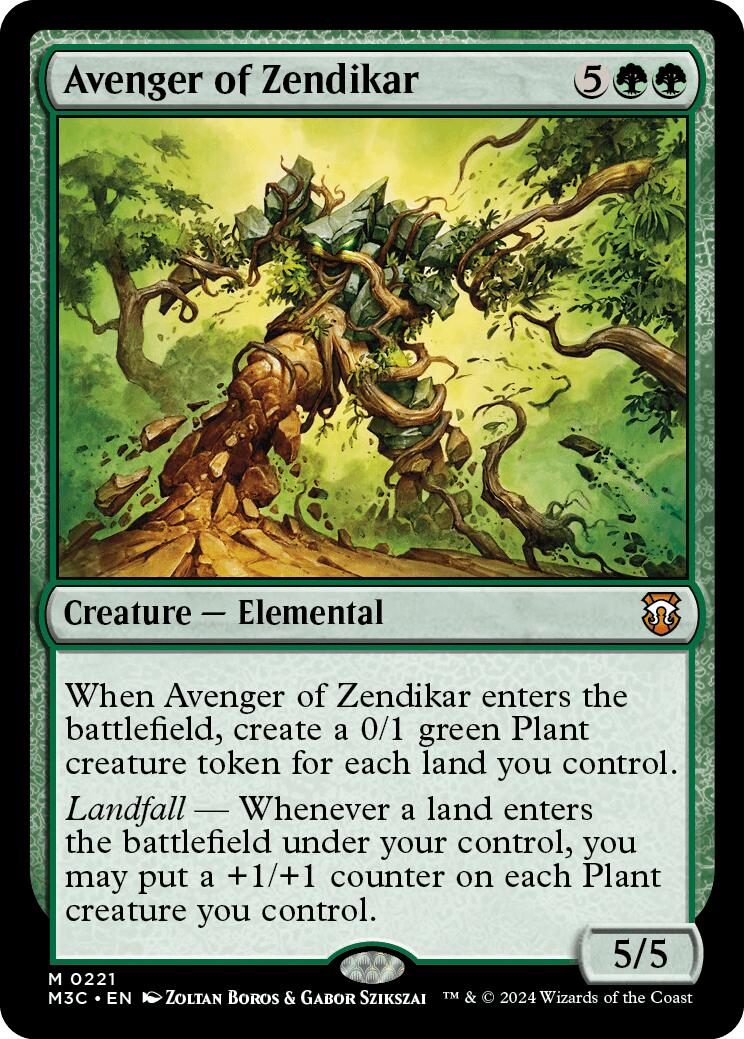 Avenger of Zendikar [Modern Horizons 3 Commander] | Eastridge Sports Cards & Games