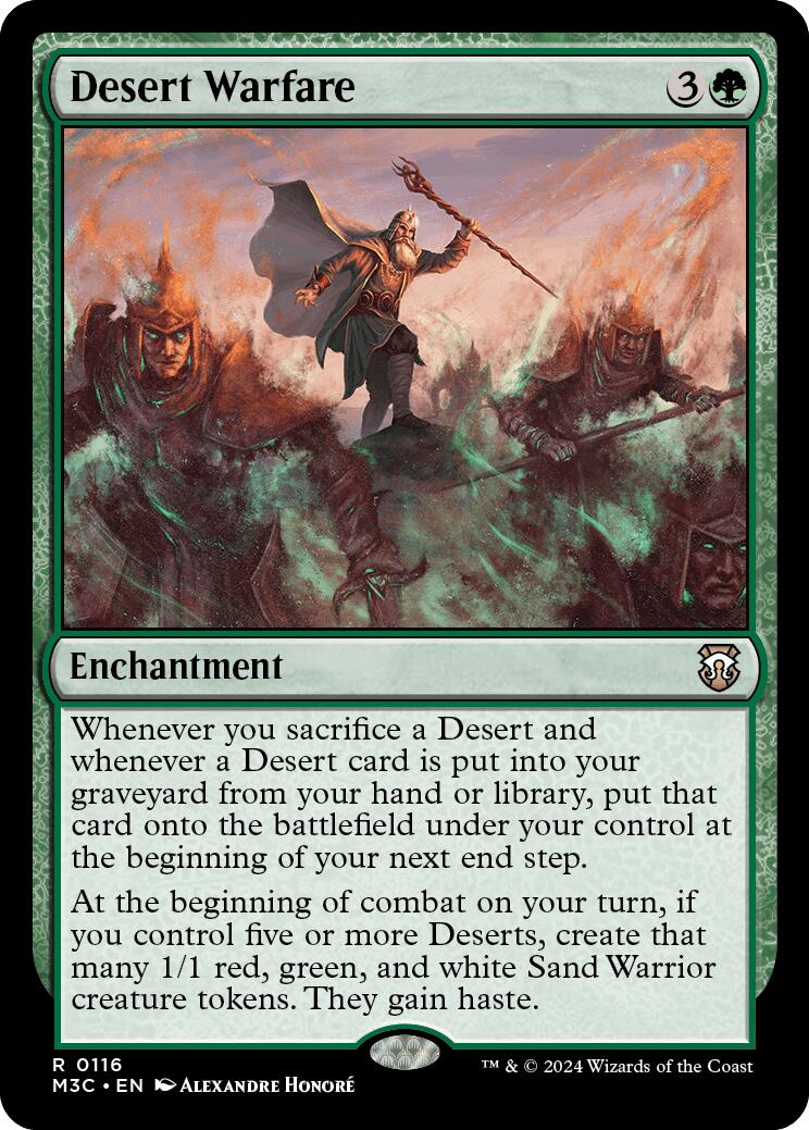 Desert Warfare [Modern Horizons 3 Commander] | Eastridge Sports Cards & Games