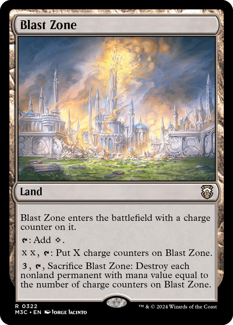 Blast Zone [Modern Horizons 3 Commander] | Eastridge Sports Cards & Games