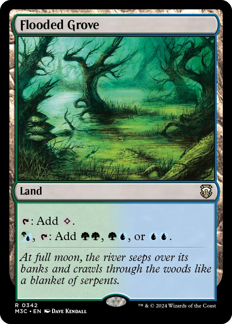 Flooded Grove [Modern Horizons 3 Commander] | Eastridge Sports Cards & Games