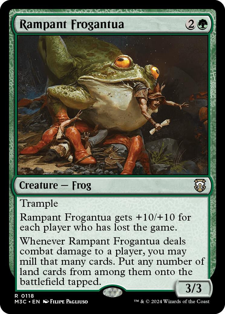 Rampant Frogantua [Modern Horizons 3 Commander] | Eastridge Sports Cards & Games