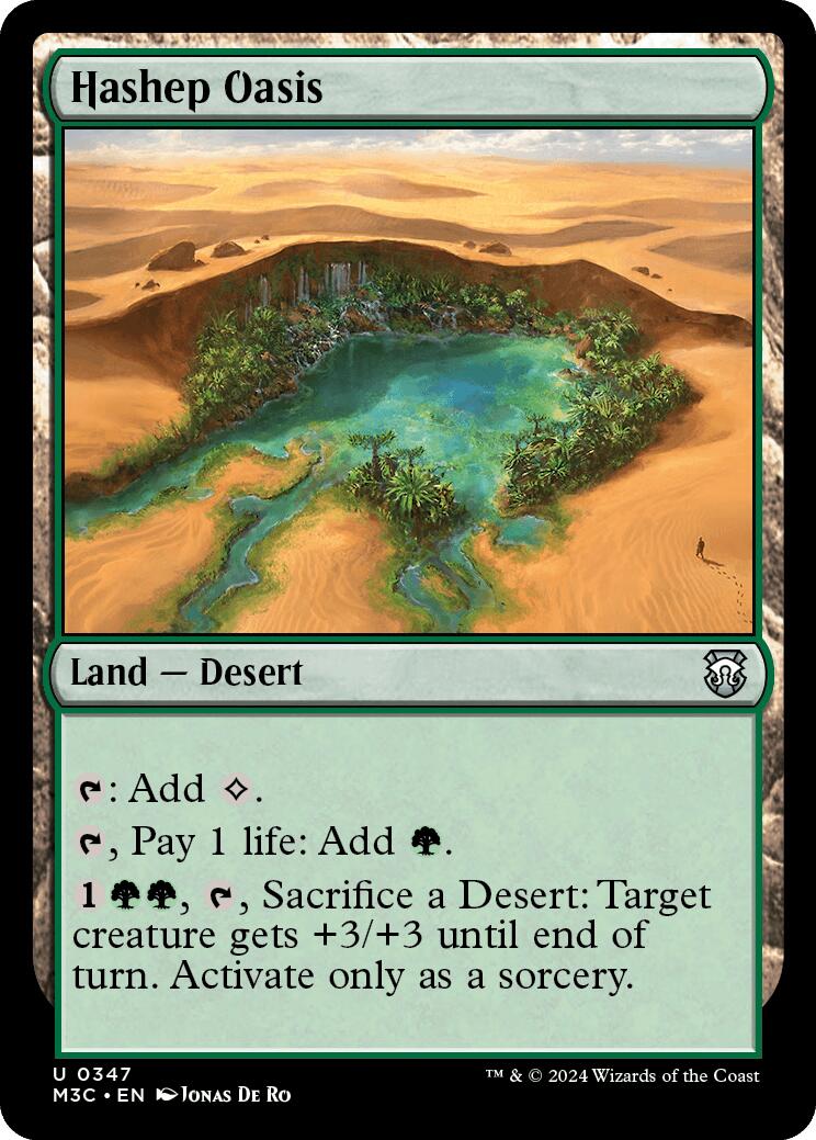 Hashep Oasis [Modern Horizons 3 Commander] | Eastridge Sports Cards & Games