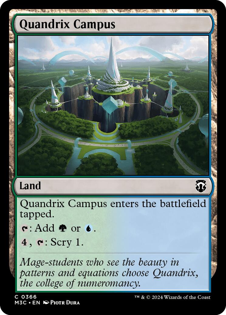 Quandrix Campus [Modern Horizons 3 Commander] | Eastridge Sports Cards & Games