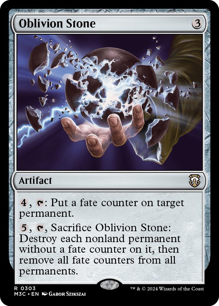Oblivion Stone [Modern Horizons 3 Commander] | Eastridge Sports Cards & Games