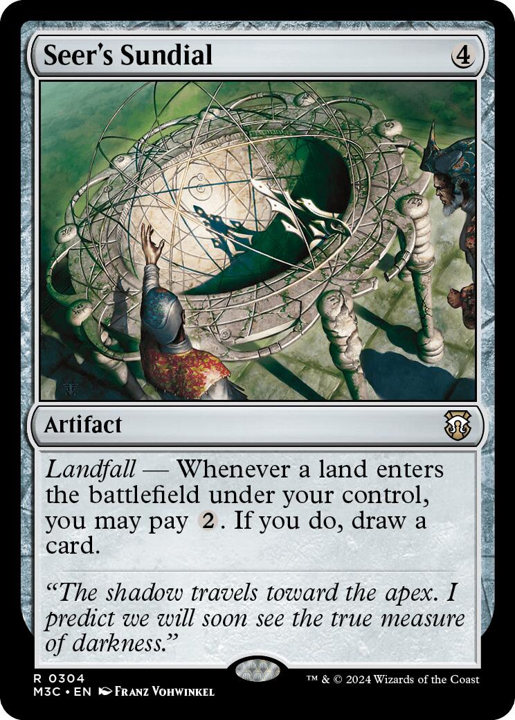 Seer's Sundial [Modern Horizons 3 Commander] | Eastridge Sports Cards & Games
