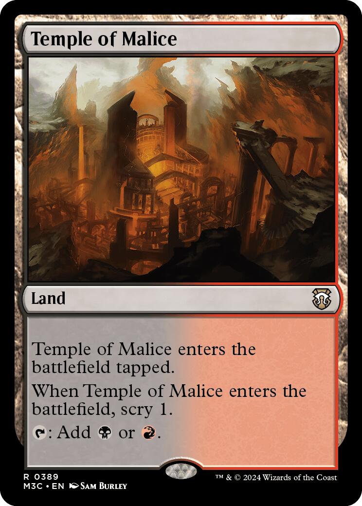 Temple of Malice [Modern Horizons 3 Commander] | Eastridge Sports Cards & Games