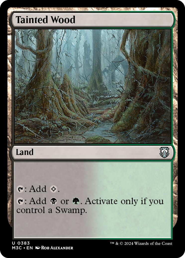 Tainted Wood [Modern Horizons 3 Commander] | Eastridge Sports Cards & Games