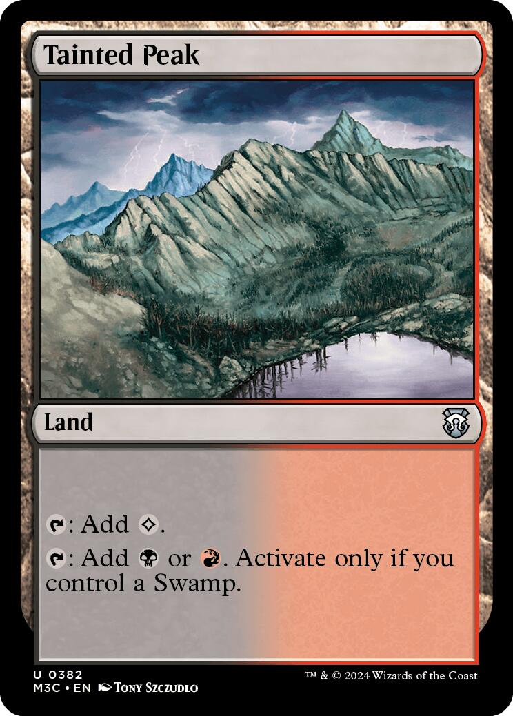 Tainted Peak [Modern Horizons 3 Commander] | Eastridge Sports Cards & Games
