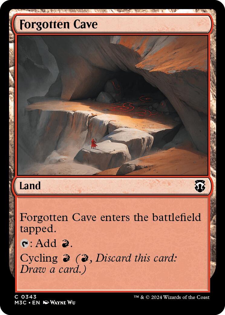 Forgotten Cave [Modern Horizons 3 Commander] | Eastridge Sports Cards & Games