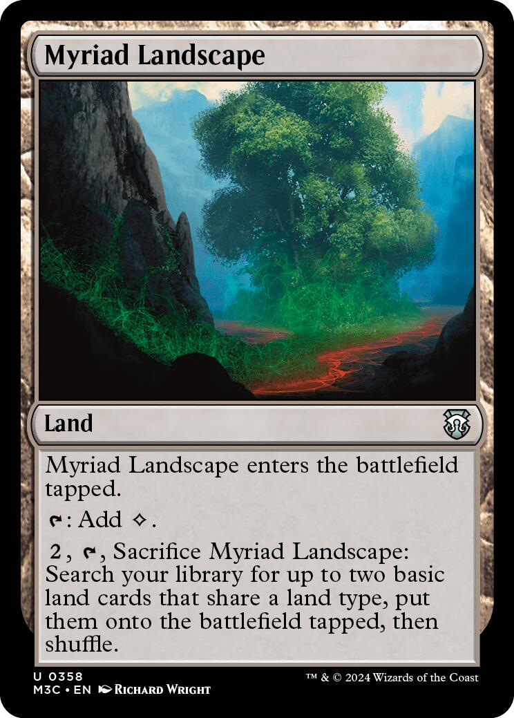 Myriad Landscape [Modern Horizons 3 Commander] | Eastridge Sports Cards & Games