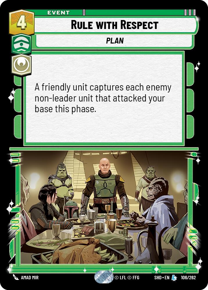 Rule with Respect (106/262) (106/262) [Shadows of the Galaxy] | Eastridge Sports Cards & Games