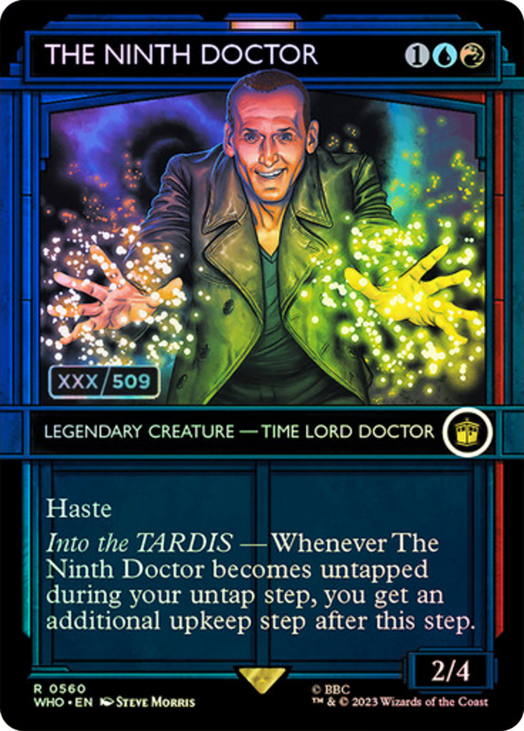 The Ninth Doctor (Serial Numbered) [Doctor Who] | Eastridge Sports Cards & Games