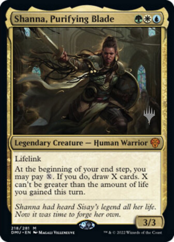 Shanna, Purifying Blade (Promo Pack) [Dominaria United Promos] | Eastridge Sports Cards & Games