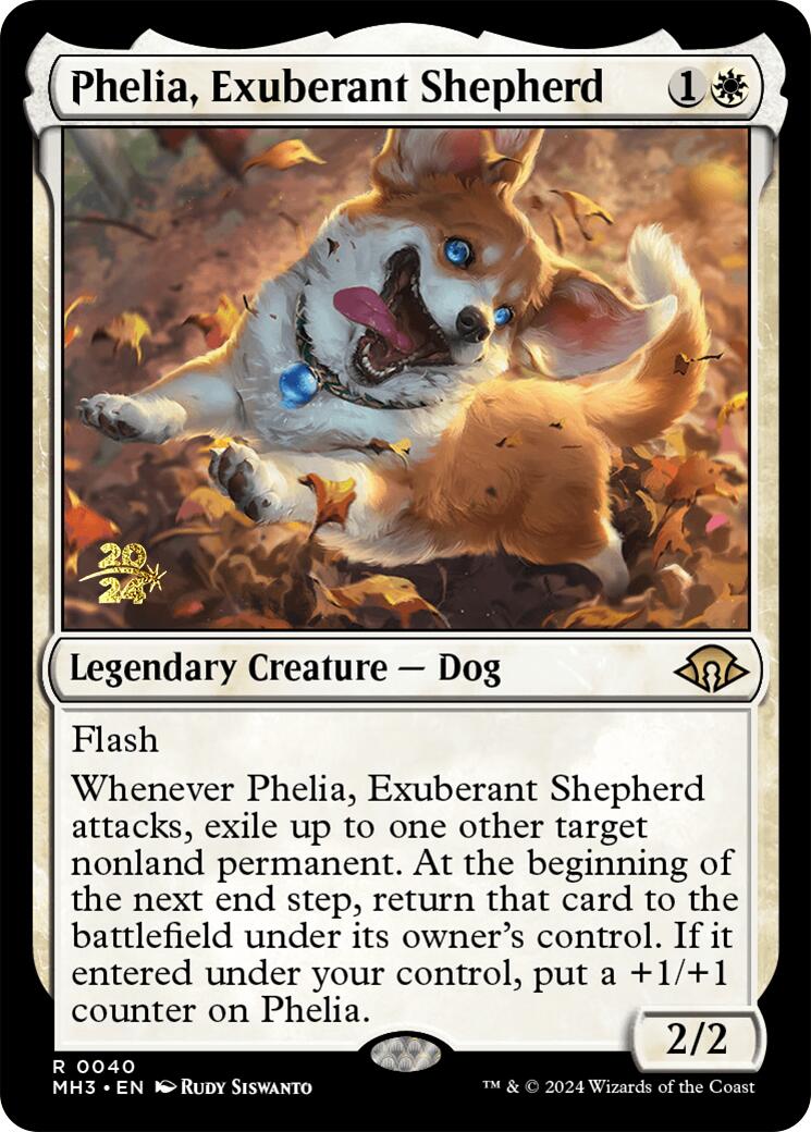 Phelia, Exuberant Shepherd [Modern Horizons 3 Prerelease Promos] | Eastridge Sports Cards & Games