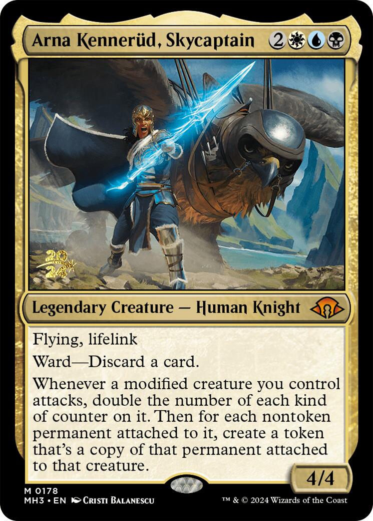 Arna Kennerud, Skycaptain [Modern Horizons 3 Prerelease Promos] | Eastridge Sports Cards & Games