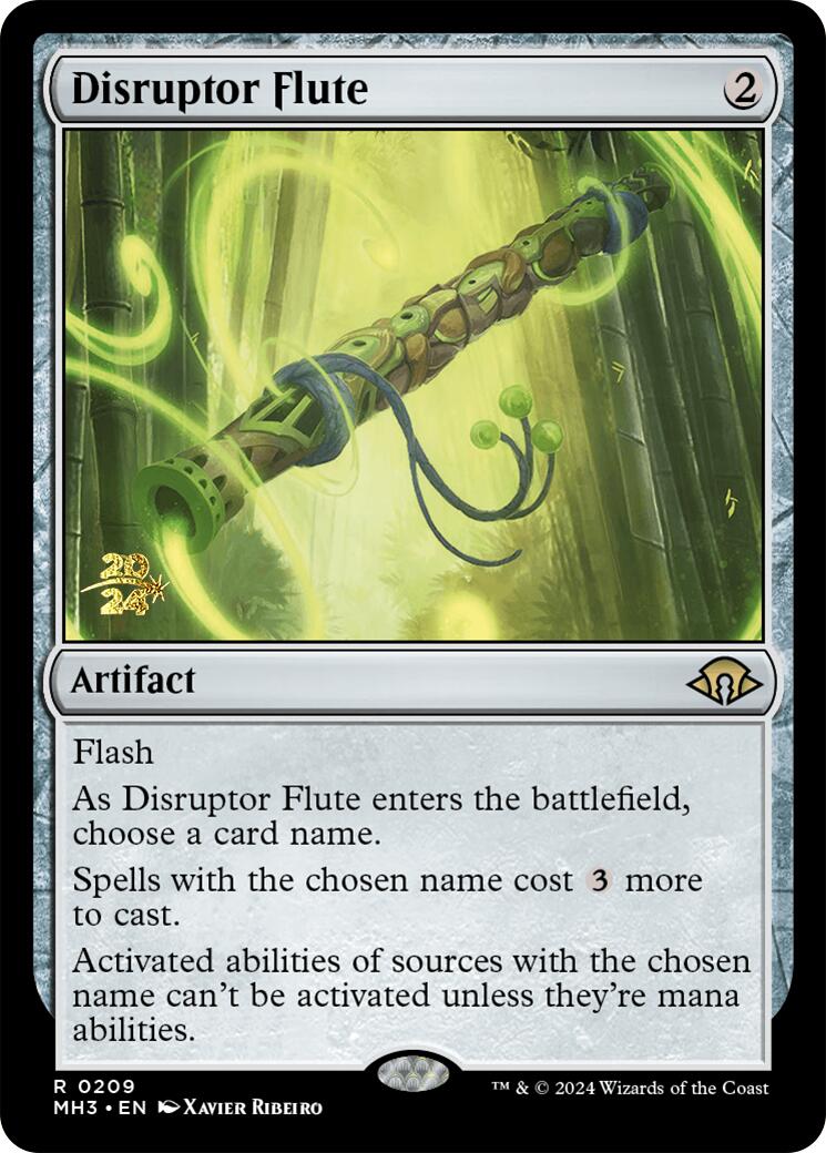 Disruptor Flute [Modern Horizons 3 Prerelease Promos] | Eastridge Sports Cards & Games