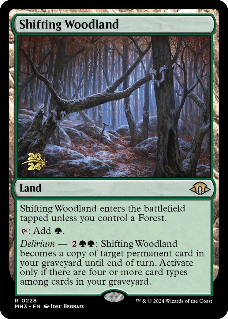 Shifting Woodland [Modern Horizons 3 Prerelease Promos] | Eastridge Sports Cards & Games