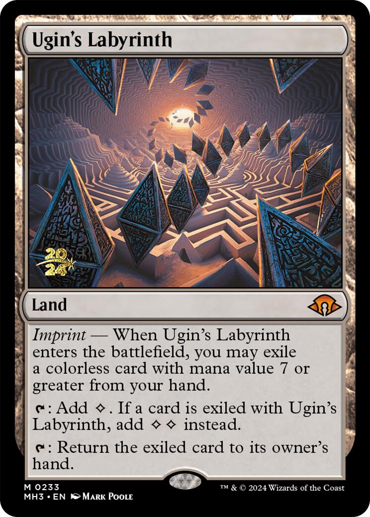 Ugin's Labyrinth [Modern Horizons 3 Prerelease Promos] | Eastridge Sports Cards & Games