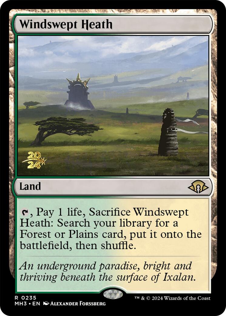 Windswept Heath [Modern Horizons 3 Prerelease Promos] | Eastridge Sports Cards & Games