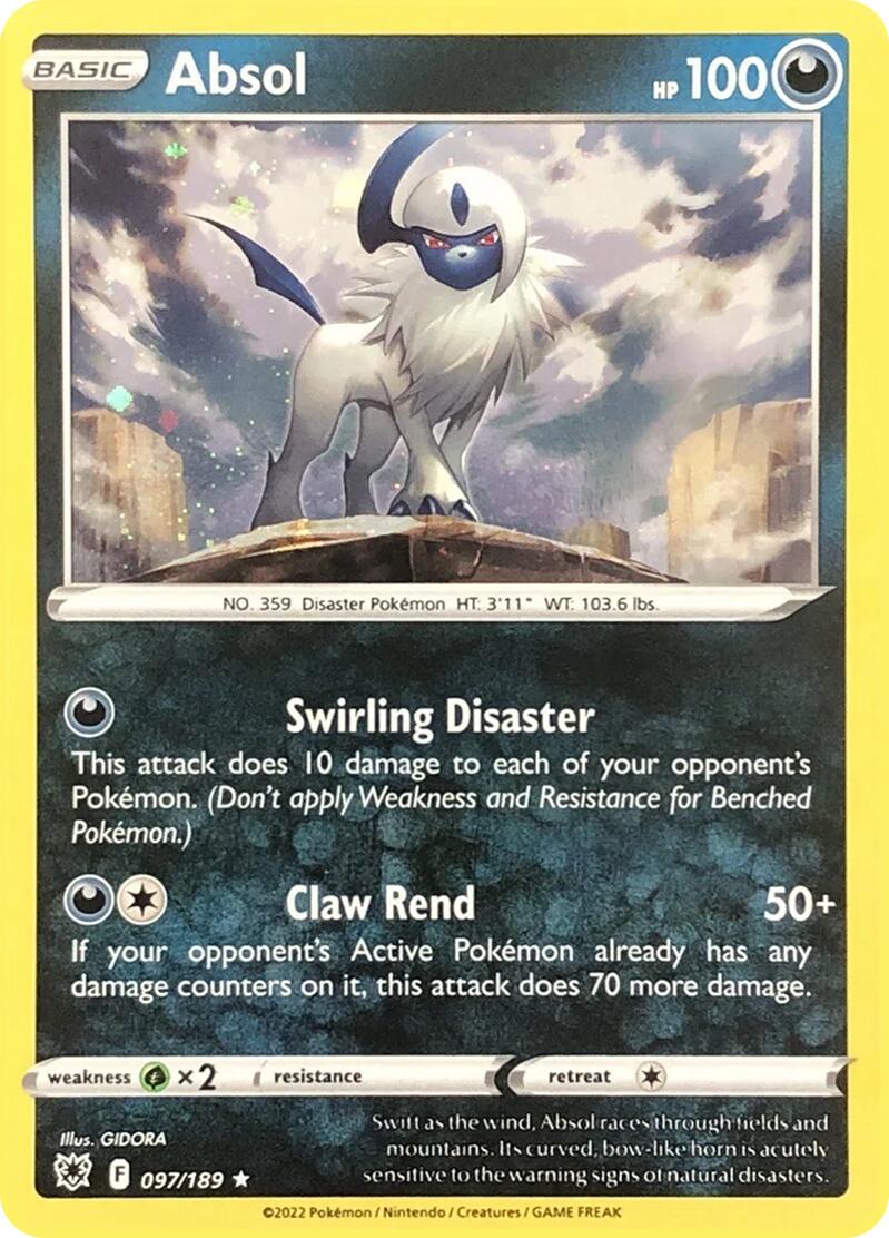 Absol (097/189) (Cosmos Holo) [Miscellaneous Cards] | Eastridge Sports Cards & Games