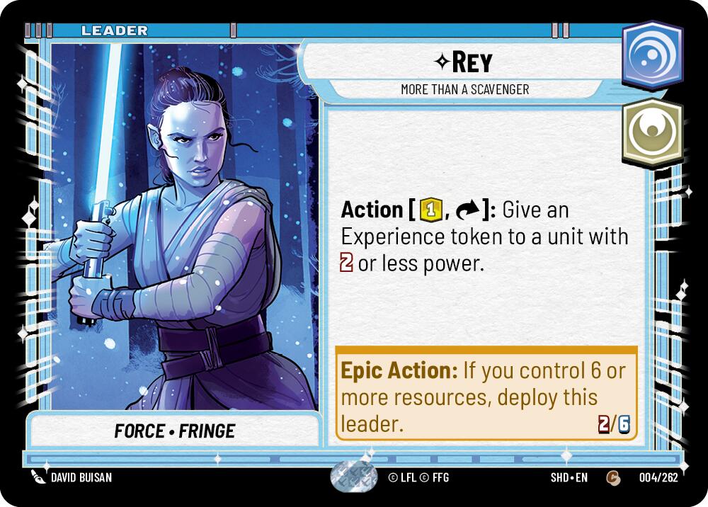 Rey - More Than a Scavenger (004/262) (004/262) [Shadows of the Galaxy] | Eastridge Sports Cards & Games