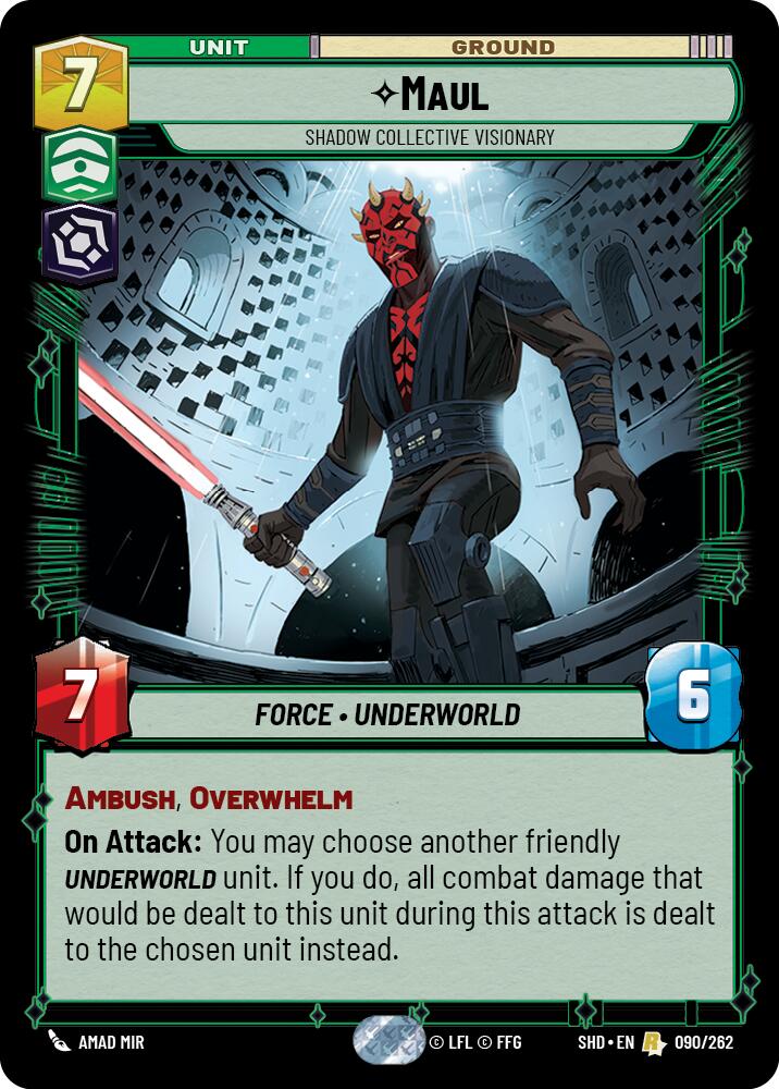 Maul - Shadow Collective Visionary (090/262) (090/262) [Shadows of the Galaxy] | Eastridge Sports Cards & Games