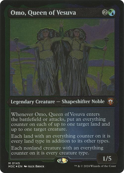 Omo, Queen of Vesuva (Display Commander) [Modern Horizons 3 Commander] | Eastridge Sports Cards & Games