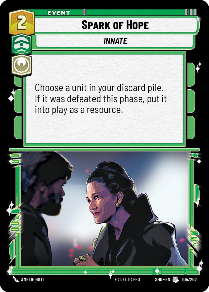 Spark of Hope (105/262) (105/262) [Shadows of the Galaxy] | Eastridge Sports Cards & Games