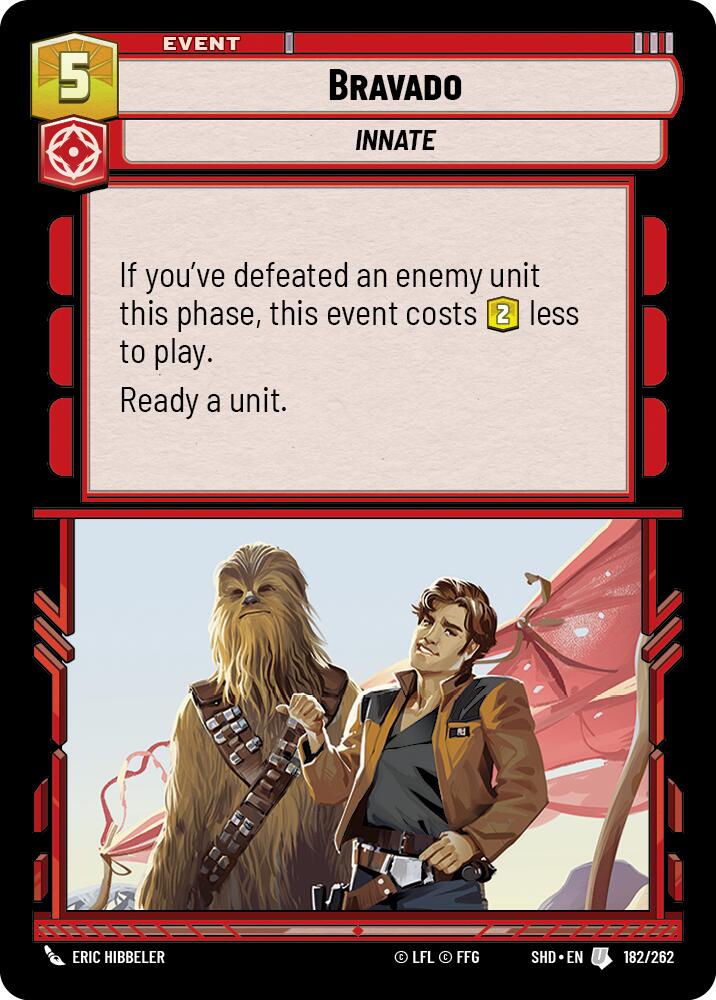 Bravado (182/262) (182/262) [Shadows of the Galaxy] | Eastridge Sports Cards & Games