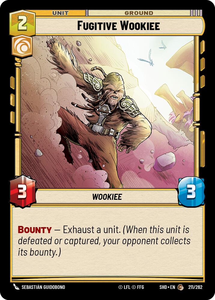 Fugitive Wookiee (211/262) (211/262) [Shadows of the Galaxy] | Eastridge Sports Cards & Games