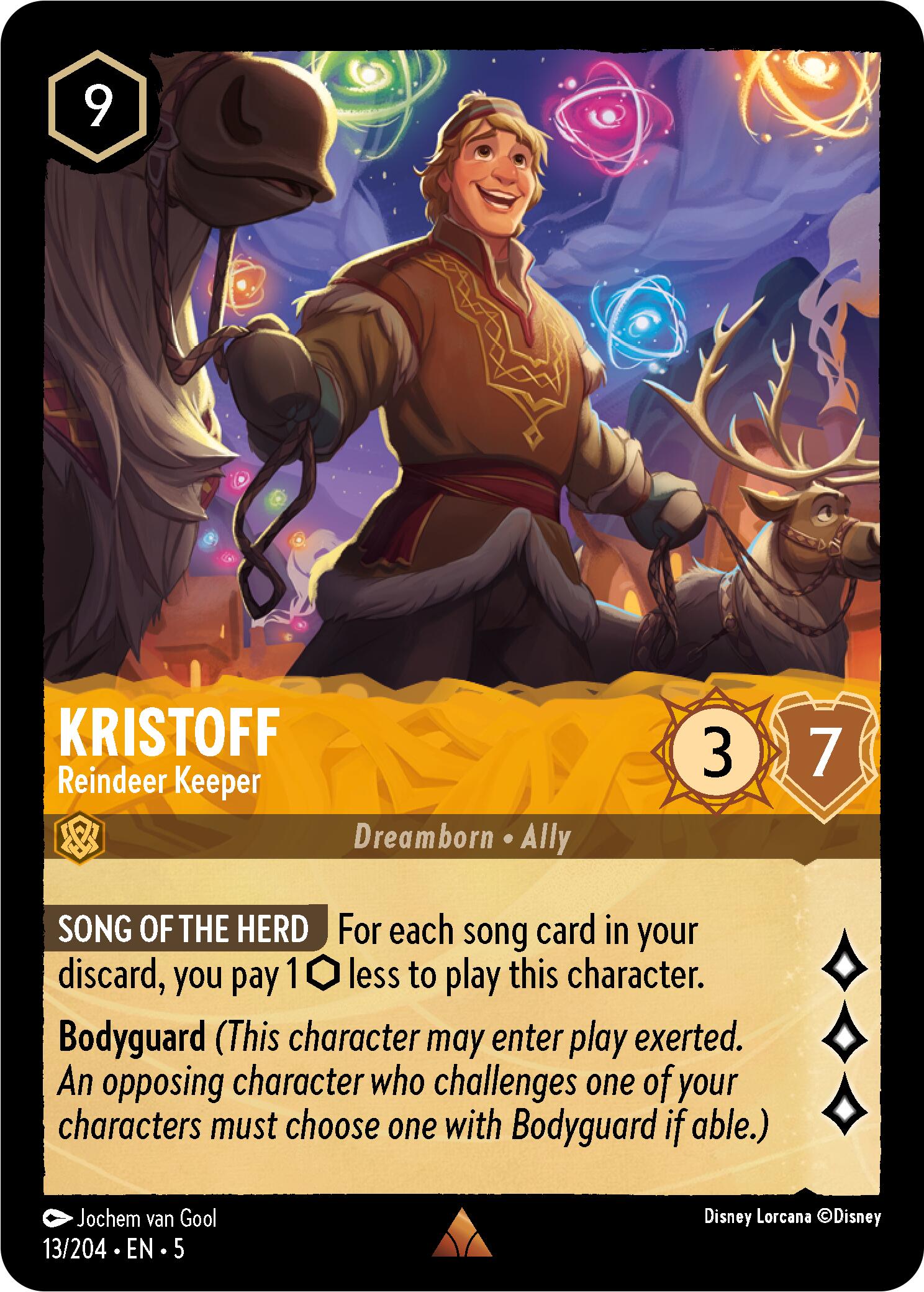 Kristoff - Reindeer Keeper (13/204) [Shimmering Skies] | Eastridge Sports Cards & Games