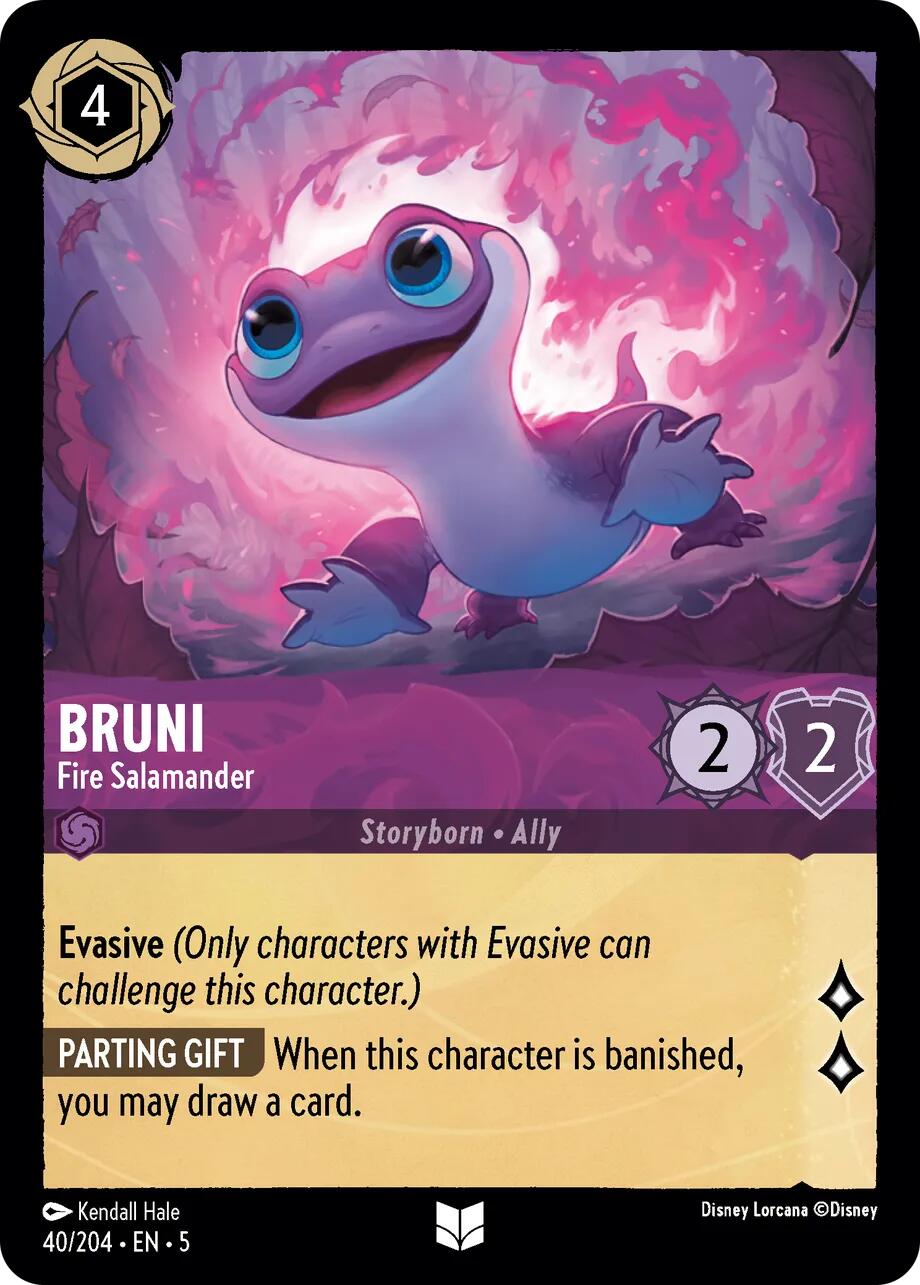 Bruni - Fire Salamander (40/204) [Shimmering Skies] | Eastridge Sports Cards & Games