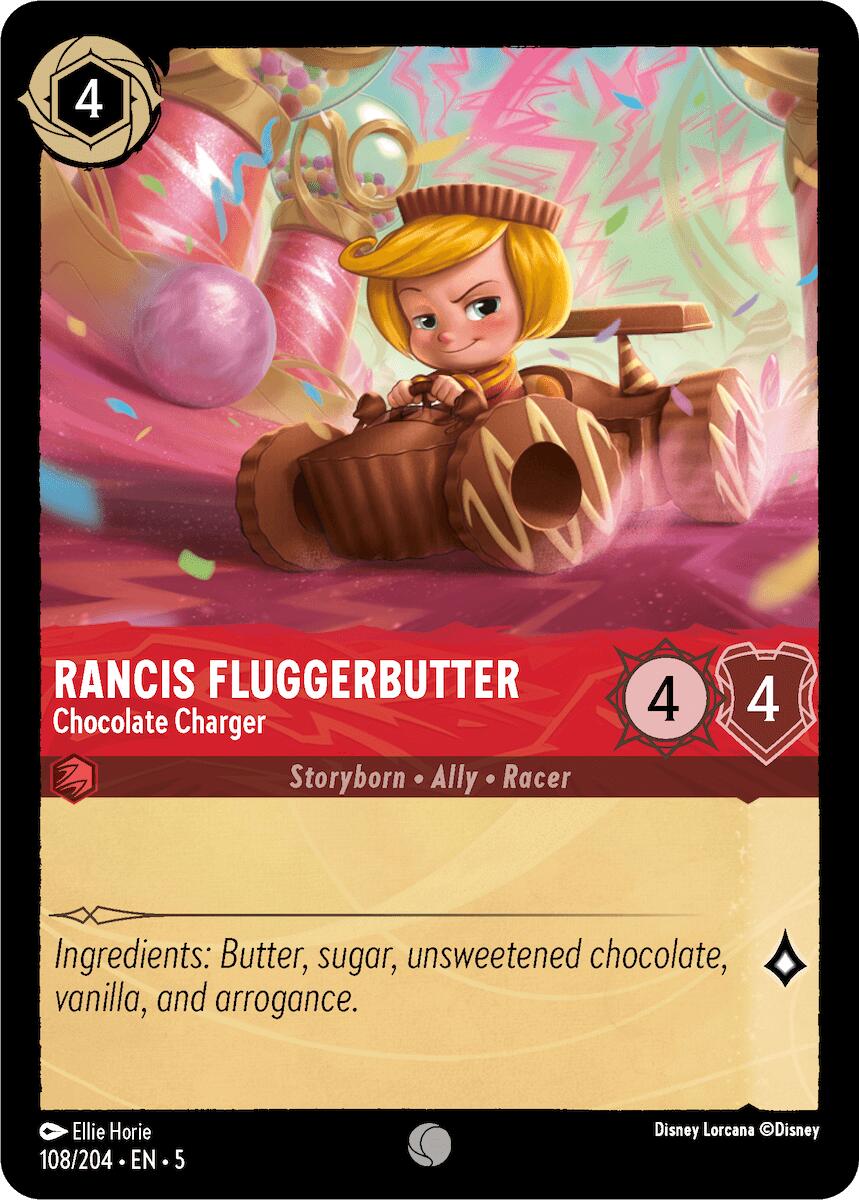 Rancis Fluggerbutter - Chocolate Charger (108/204) [Shimmering Skies] | Eastridge Sports Cards & Games