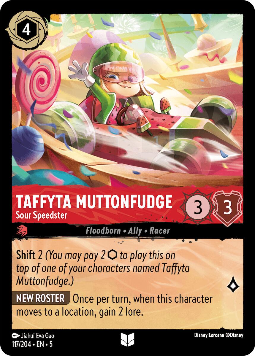 Taffyta Muttonfudge - Sour Speedster (117/204) [Shimmering Skies] | Eastridge Sports Cards & Games