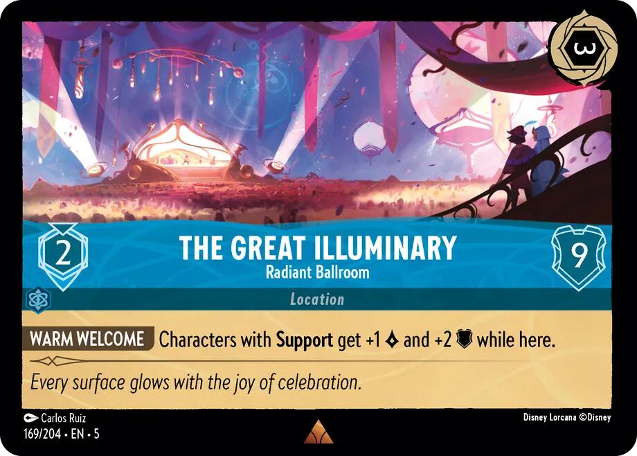 The Great Illuminary - Radiant Ballroom (169/204) [Shimmering Skies] | Eastridge Sports Cards & Games