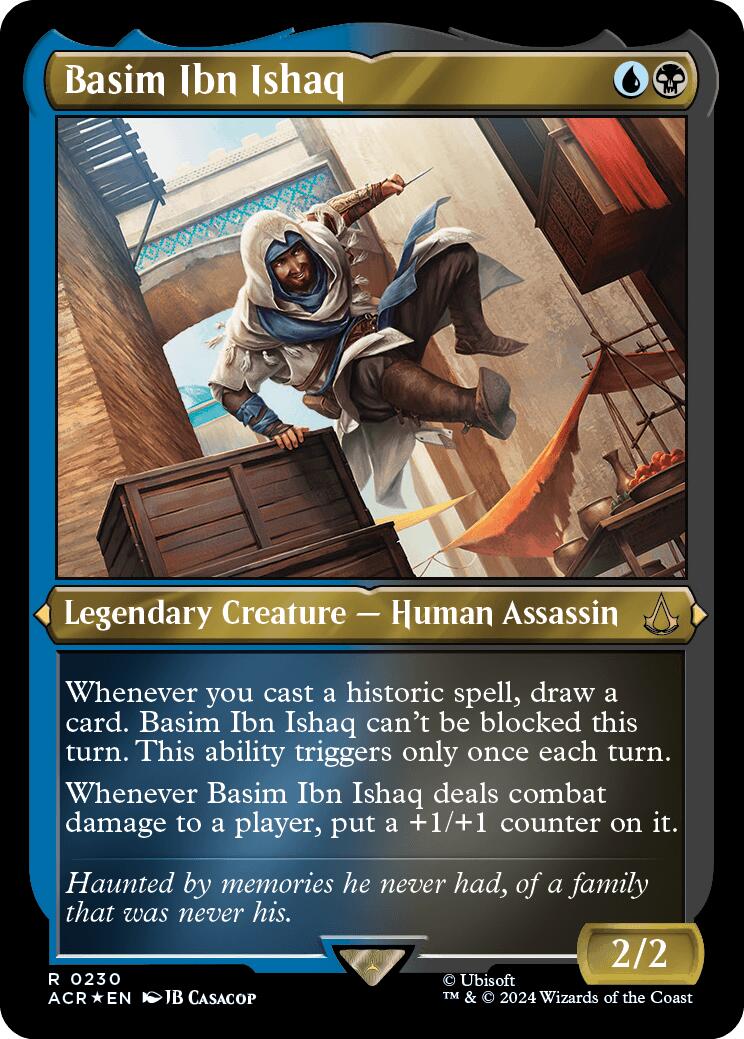 Basim Ibn Ishaq (Foil Etched) [Assassin's Creed] | Eastridge Sports Cards & Games