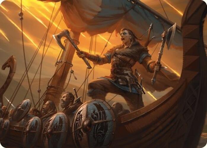 Eivor, Battle-Ready Art Card [Assassin's Creed Art Series] | Eastridge Sports Cards & Games