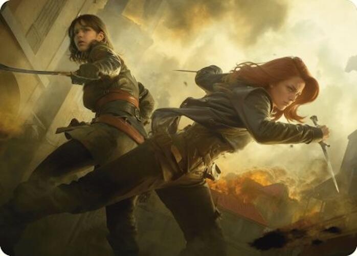 Mary Read and Anne Bonny Art Card [Assassin's Creed Art Series] | Eastridge Sports Cards & Games