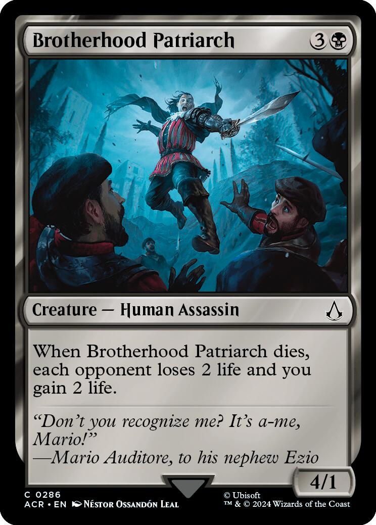 Brotherhood Patriarch [Assassin's Creed] | Eastridge Sports Cards & Games