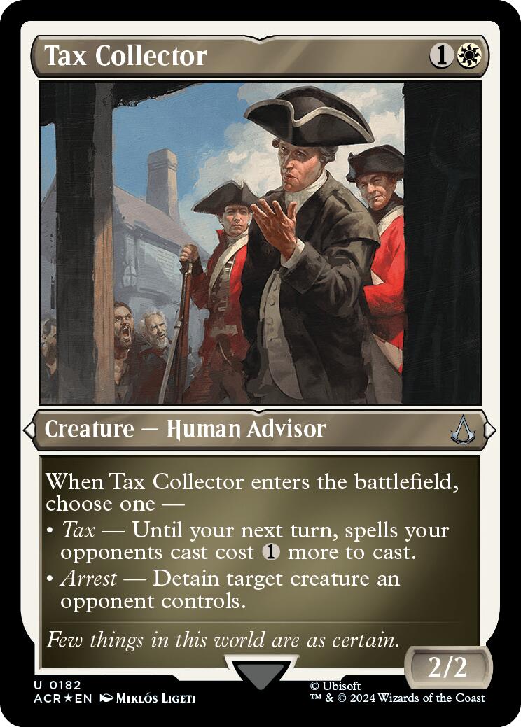 Tax Collector (Foil Etched) [Assassin's Creed] | Eastridge Sports Cards & Games