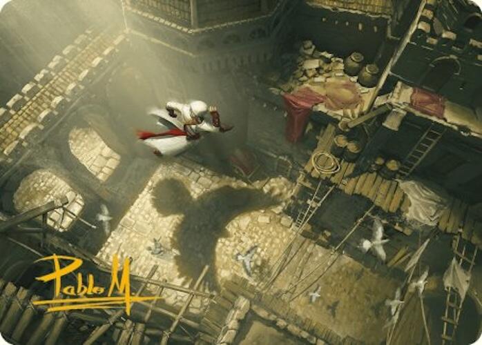 Rooftop Bypass Art Card (Gold-Stamped Signature) [Assassin's Creed Art Series] | Eastridge Sports Cards & Games