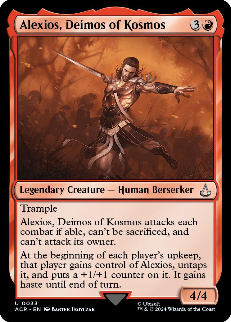 Alexios, Deimos of Kosmos [Assassin's Creed] | Eastridge Sports Cards & Games