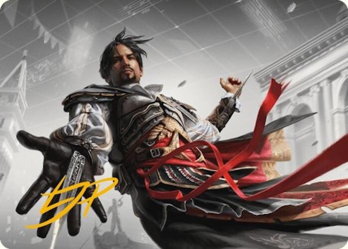 Ezio Auditore da Firenze Art Card (Gold-Stamped Signature) [Assassin's Creed Art Series] | Eastridge Sports Cards & Games
