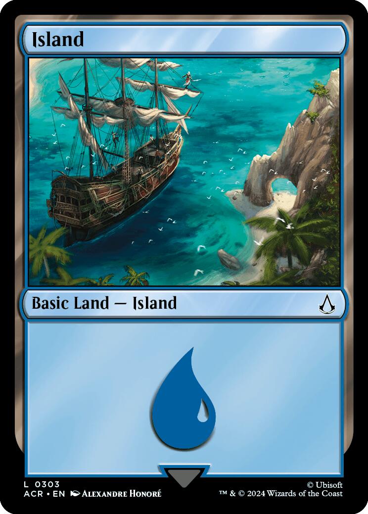 Island (0303) [Assassin's Creed] | Eastridge Sports Cards & Games