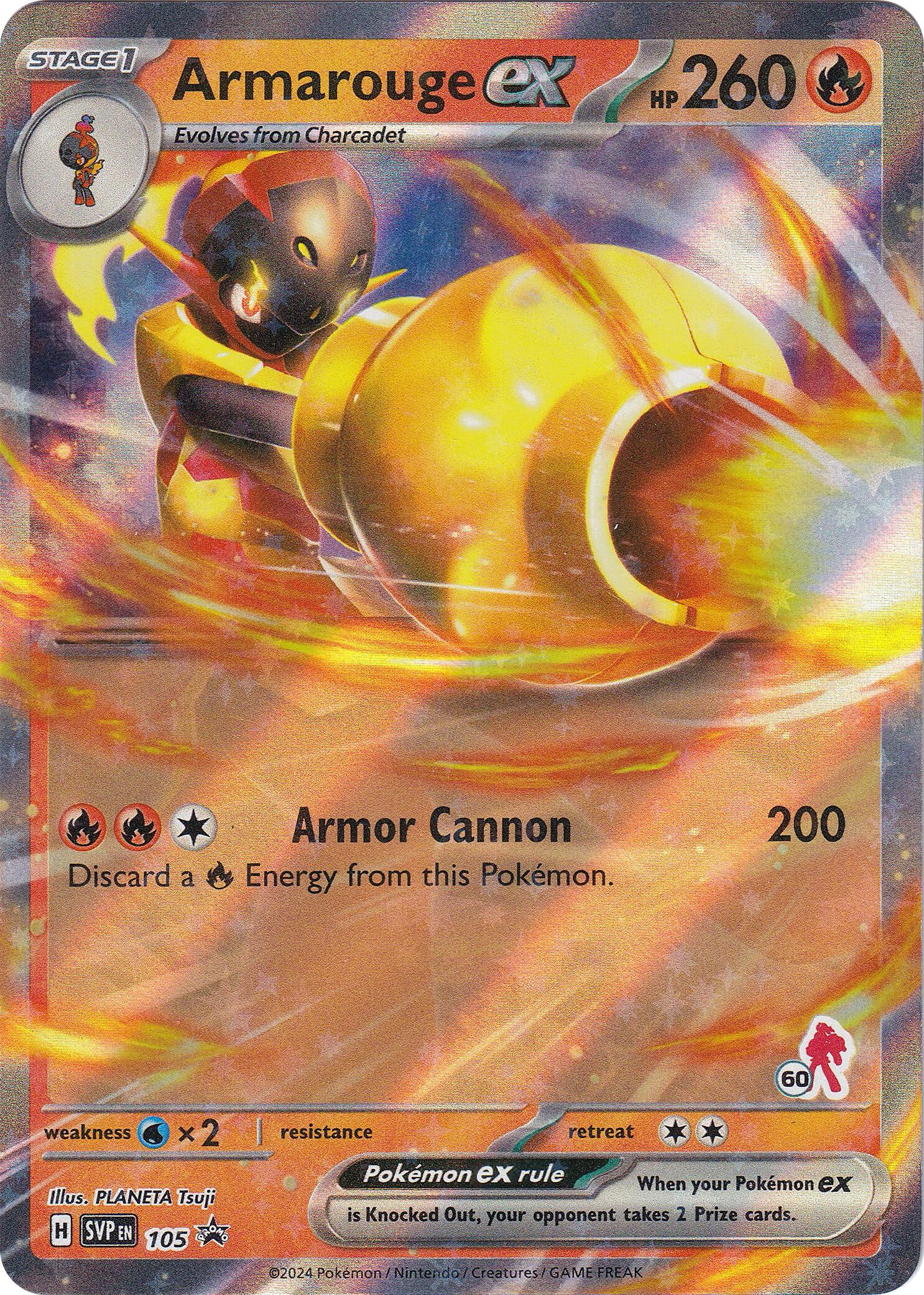 Armarouge ex (105) (Armarouge 60) [Battle Academy 2024] | Eastridge Sports Cards & Games