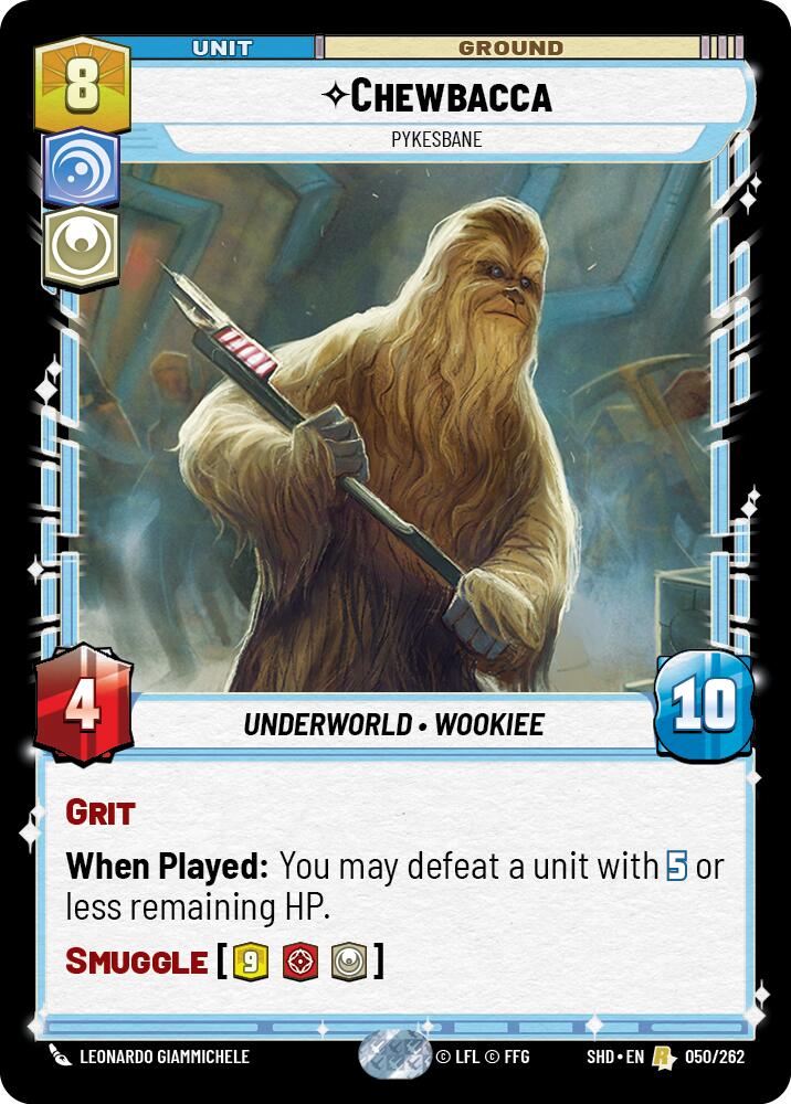 Chewbacca - Pykesbane (050/262) (050/262) [Shadows of the Galaxy] | Eastridge Sports Cards & Games