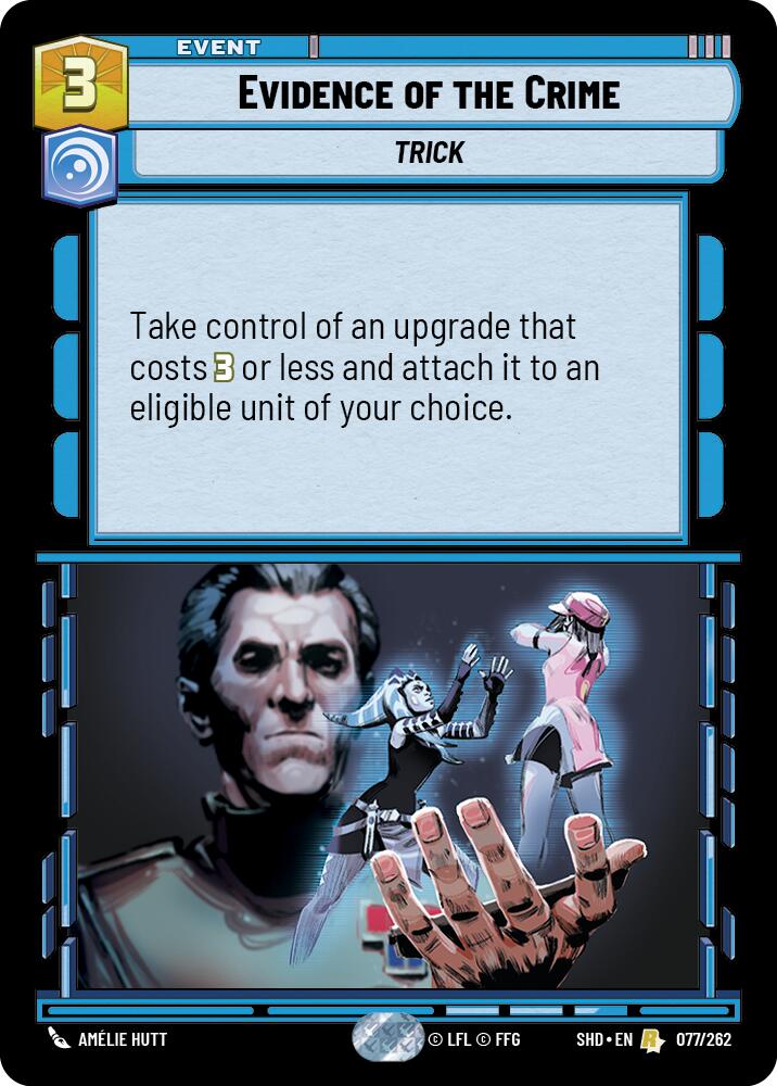 Evidence of the Crime (077/262) (077/262) [Shadows of the Galaxy] | Eastridge Sports Cards & Games