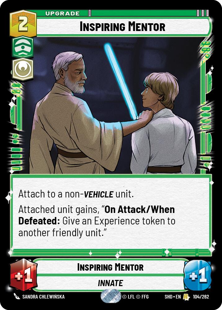Inspiring Mentor (104/262) (104/262) [Shadows of the Galaxy] | Eastridge Sports Cards & Games
